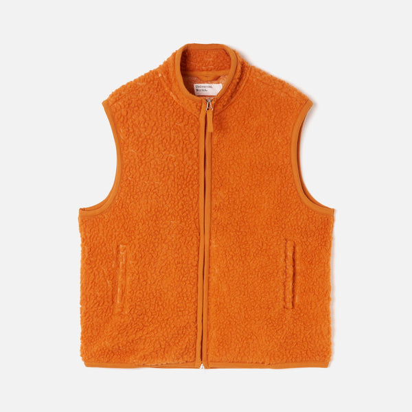 UNIVERSAL WORKS Hep Mountain Gilet in Orange