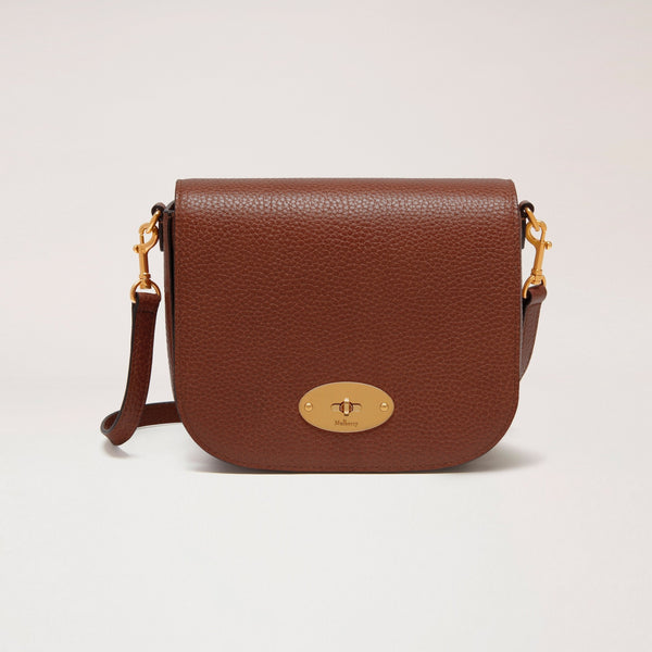 MULBERRY Small Darley Satchel Two Tone Small Classic Grain  in Oak