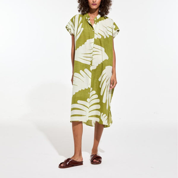 MAPOESIE Alma Palma Dress in Khaki