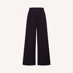 BY-BAR Benji Wide Stripe Long Trousers in Wine