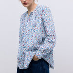THE NEW SOCIETY Cloe Cotton Shirt in Cloe Print