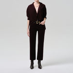 CITIZENS OF HUMANITY Kayla Corduroy Shirt in Eggplant