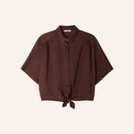 SESSUN Alfassa Night Shirt in Moka
