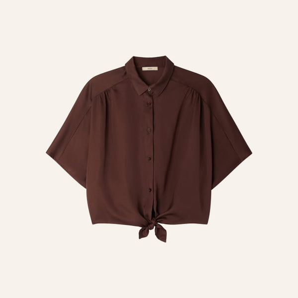 SESSUN Alfassa Night Shirt in Moka