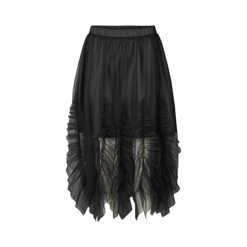 RABENS SALONER Glenda Tulle Skirt in Black