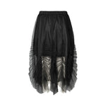 RABENS SALONER Glenda Tulle Skirt in Black