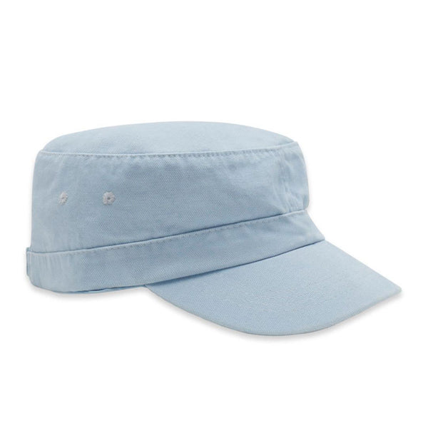 MOUSQUETON Brieu Cotton Cap in Pale Blue