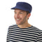 MOUSQUETON Brieu Cotton Cap in Regatta Blue