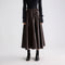 BELLEROSE Hezra Skirt in Dark Roast