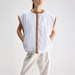 BELLEROSE Jandi Gilet in Beige