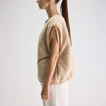 BELLEROSE Jandi Gilet in Beige