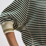 BELLEROSE Anglet61 Stripe Knit  in Blue & White