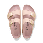 BIRKENSTOCK Arizona Birko-Flor Sandals in Triples New Beige/Pink Clay