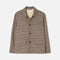 UNIVERSAL WORKS Franck Lester Dogtooth Jacket in Taupe