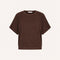 BY-BAR Nuki Slub Top in Coffee Bean