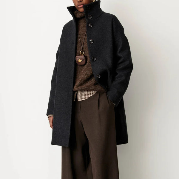 SESSUN Paradise Coat in Carbonella