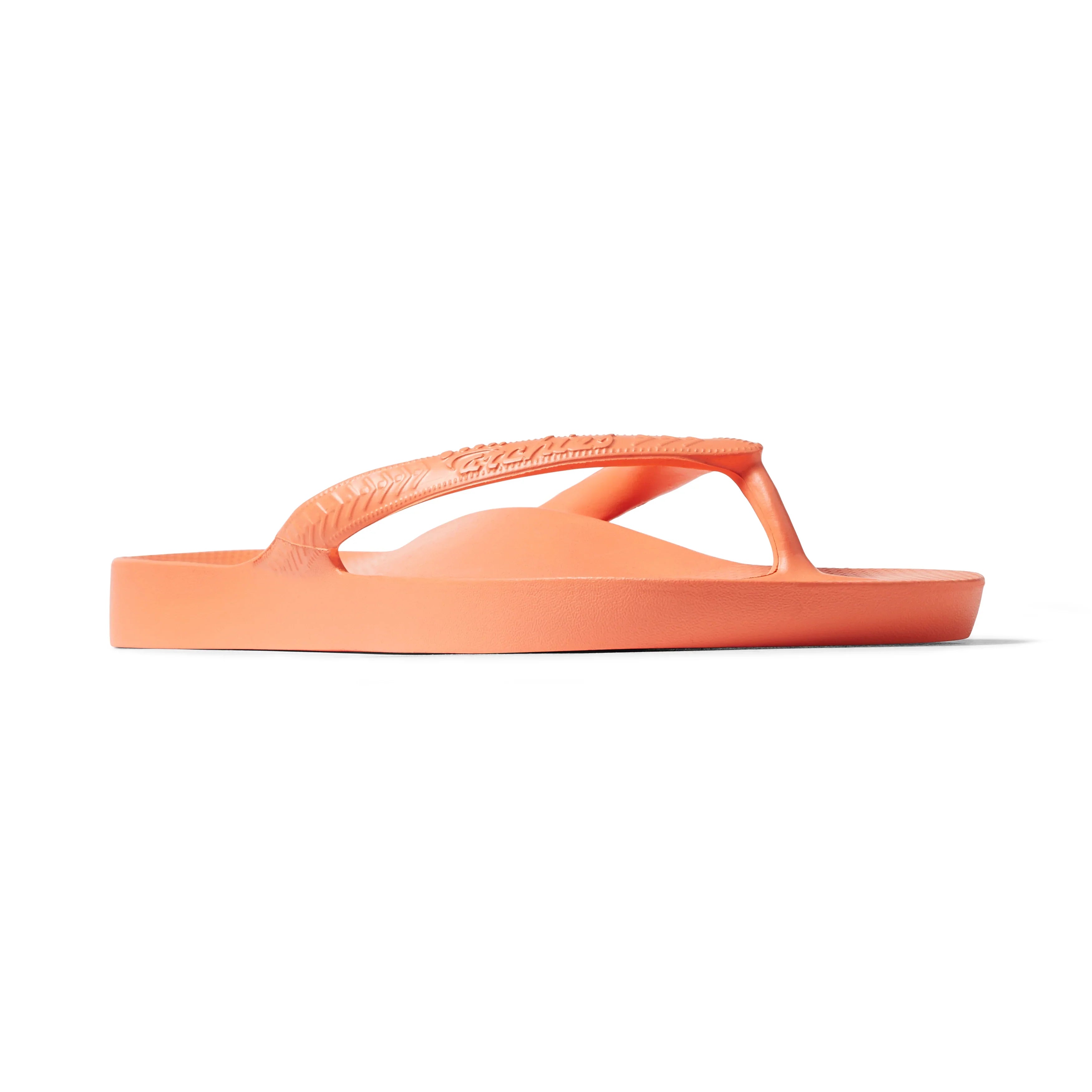 ARCHIES Arch Support Flip Flops in Peach