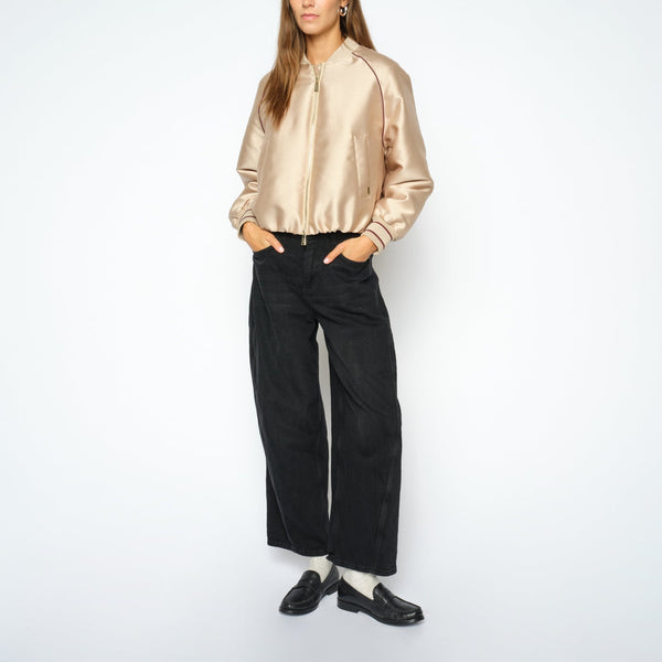 MOS MOSH MMCindy Draciel Barrel Leg Jeans in Black