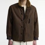 BARBOUR Macklow Wax Jacket in Bark