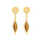TALIS CHAINS Oval Kite Earrings in Tigers Eye