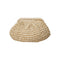 BLACK COLOUR BCZoey Straw Clutch Bag in Natural