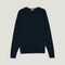 JOHN SMEDLEY Farhill Extra Fine Merino Wool Jumper in Midnight