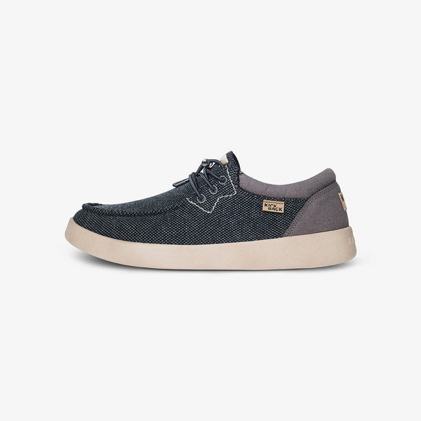 KICKBACK Haven Supersoft Mesh Shoes in Charcoal/Black