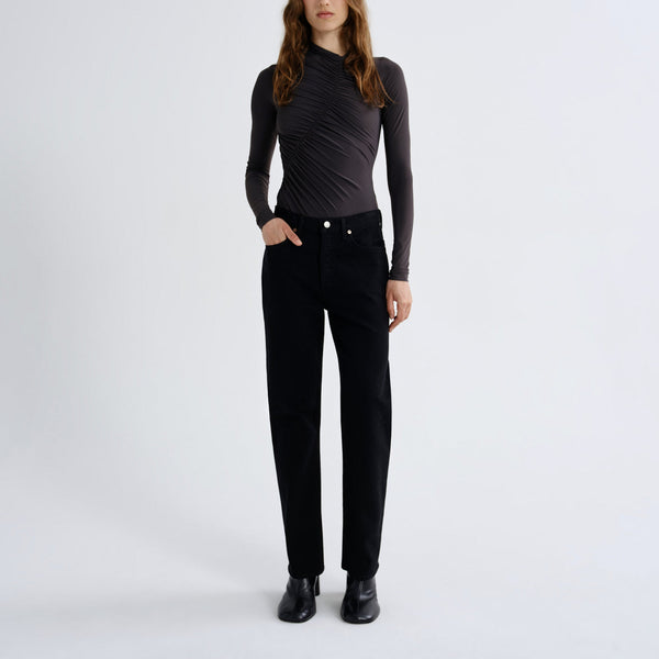 AGOLDE Lana Straight Leg Jeans in Divert