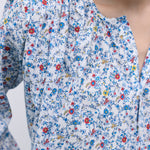 THE NEW SOCIETY Cloe Cotton Shirt in Cloe Print