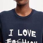 WEEKEND MAX MARA Clown T-Shirt in Navy