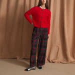 SOPHIE + LUCIE Luisa Knitted Cardigan in Red
