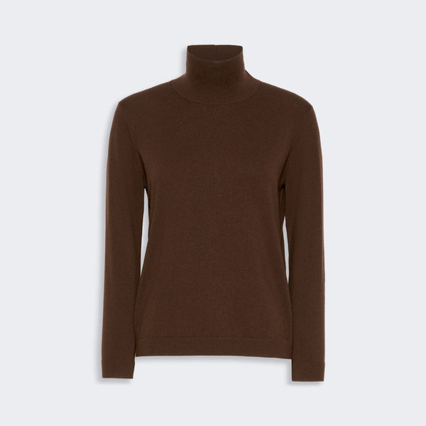 WEEKEND MAX MARA WKDKiku Turtleneck Jumper in Brown