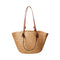 BLACK COLOUR BCKate Straw Shopper Bag in Nature