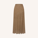 BY-BAR Myra Lurex Skirt in Gold