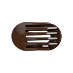 BLACK COLOUR BCMilla Glossy Hair Claw in Espresso
