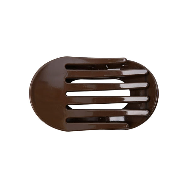 BLACK COLOUR BCMilla Glossy Hair Claw in Espresso