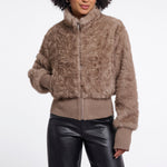 RINO & PELLE Quirijn Short Jacket in Mocha Latte