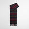 BARBOUR Wool Cashmere Tartan Scarf in Winterberry Tartan