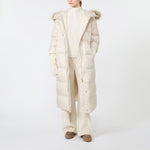 WEEKEND MAX MARA WKDTania Wide Leg Cotton Velvet Trousers in Ivory