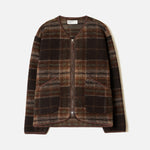 UNIVERSAL WORKS Military Liner Jacket in Brown