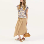 BEATRIZ FUREST Faustina Skirt in Camel