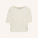 BY-BAR Neva Slub Top in Almond