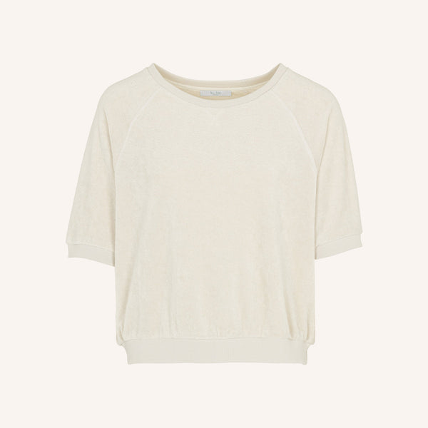 BY-BAR Neva Slub Top in Almond