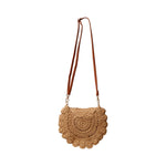 BLACK COLOUR BCCrochet Mini Bag in Nature