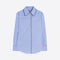 VILAGALLO Contrast Trim Shirt in Blue