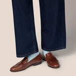 THE KEEP Damson Loafers in Tan