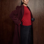 MOS MOSH MMMoria Cashmere Crewneck Jumper in Lava Falls