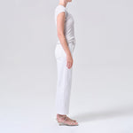 AGOLDE Harper Crop Jeans in White Wash