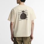 BARBOUR Ursula Fit Graphic T Shirt in Fog