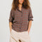 SACRECOEUR Enora Aragon Check Wool Shirt in Multi